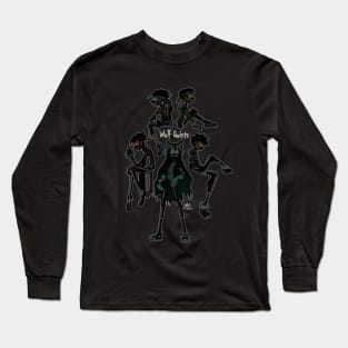 Wolf Quints Dark Long Sleeve T-Shirt